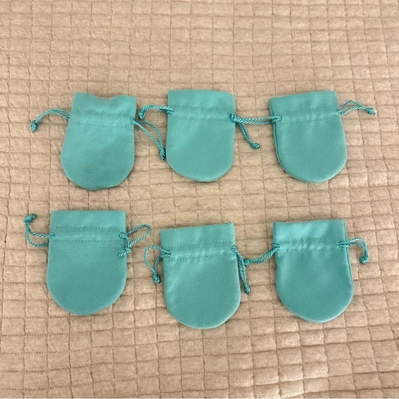 Tiffany & Co. Blue Jewelry Pouches - Picture 2 of 2